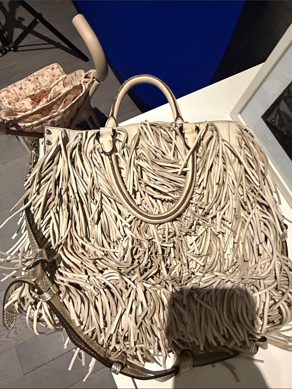 Rare Prada fringe tote (vintage) - Picture 7 of 8